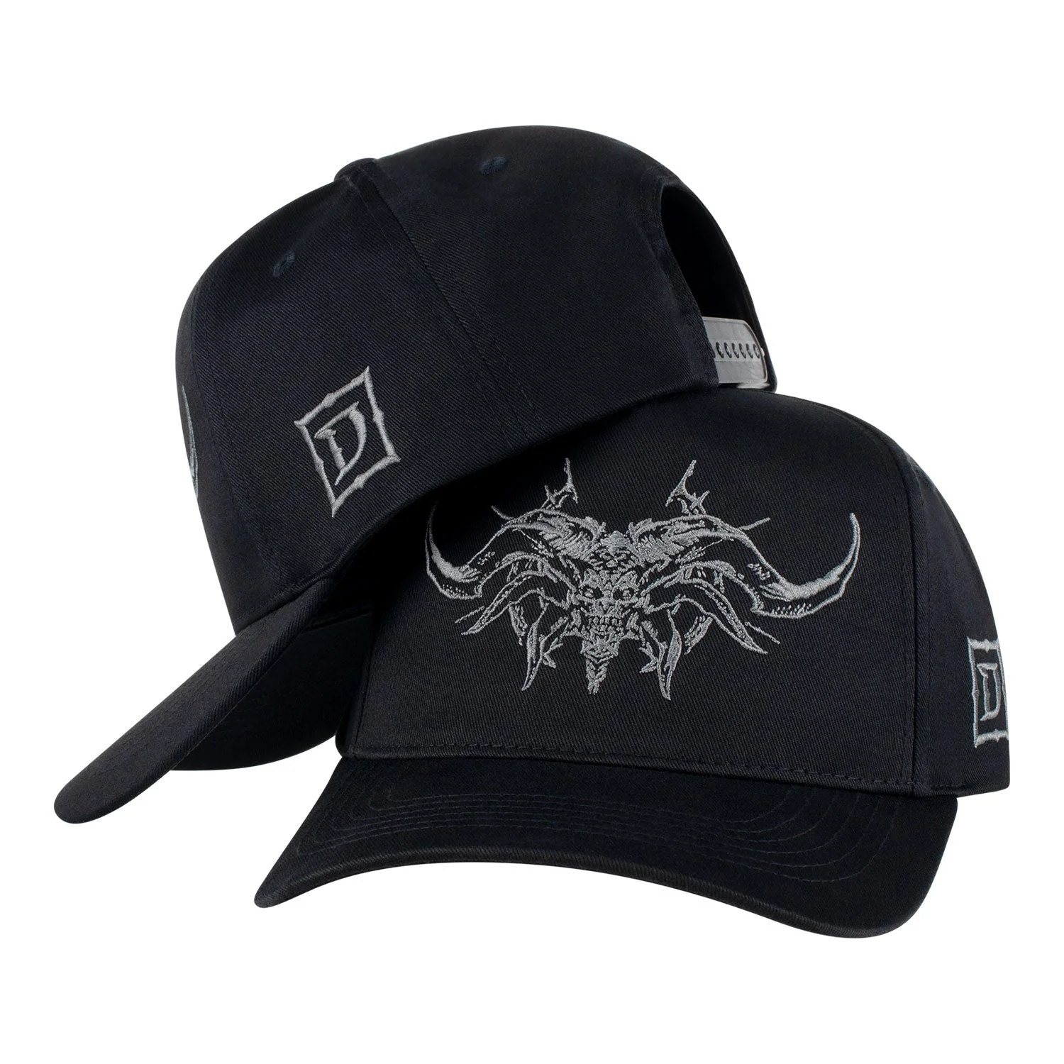Diablo IV: Lord of Hatred Mephisto Snapback Black Hat - Image 2