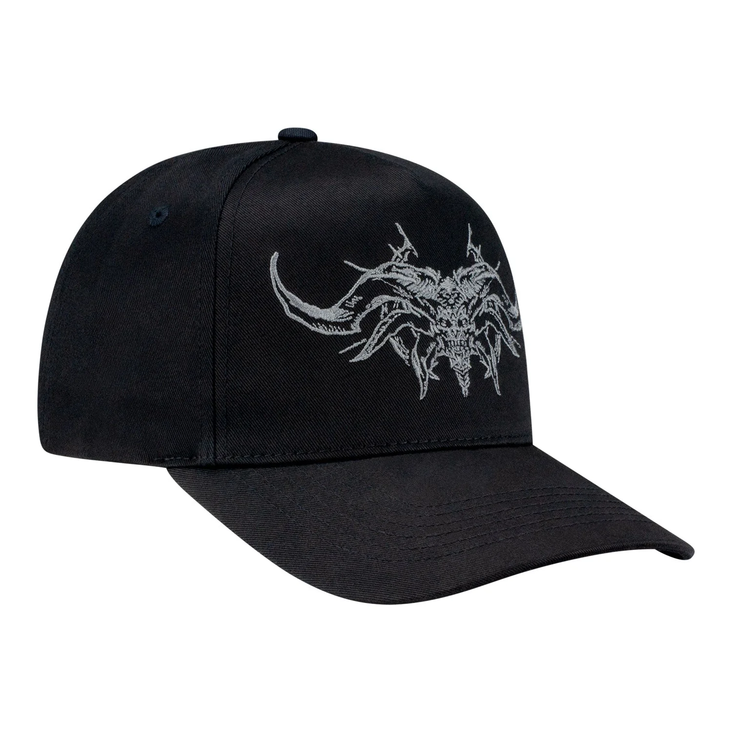 Diablo IV: Lord of Hatred Mephisto Snapback Black Hat - Image 5